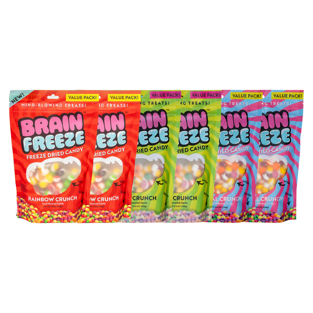 Crunch Craze Collection– Brain Freeze™ Freeze Dried Candy