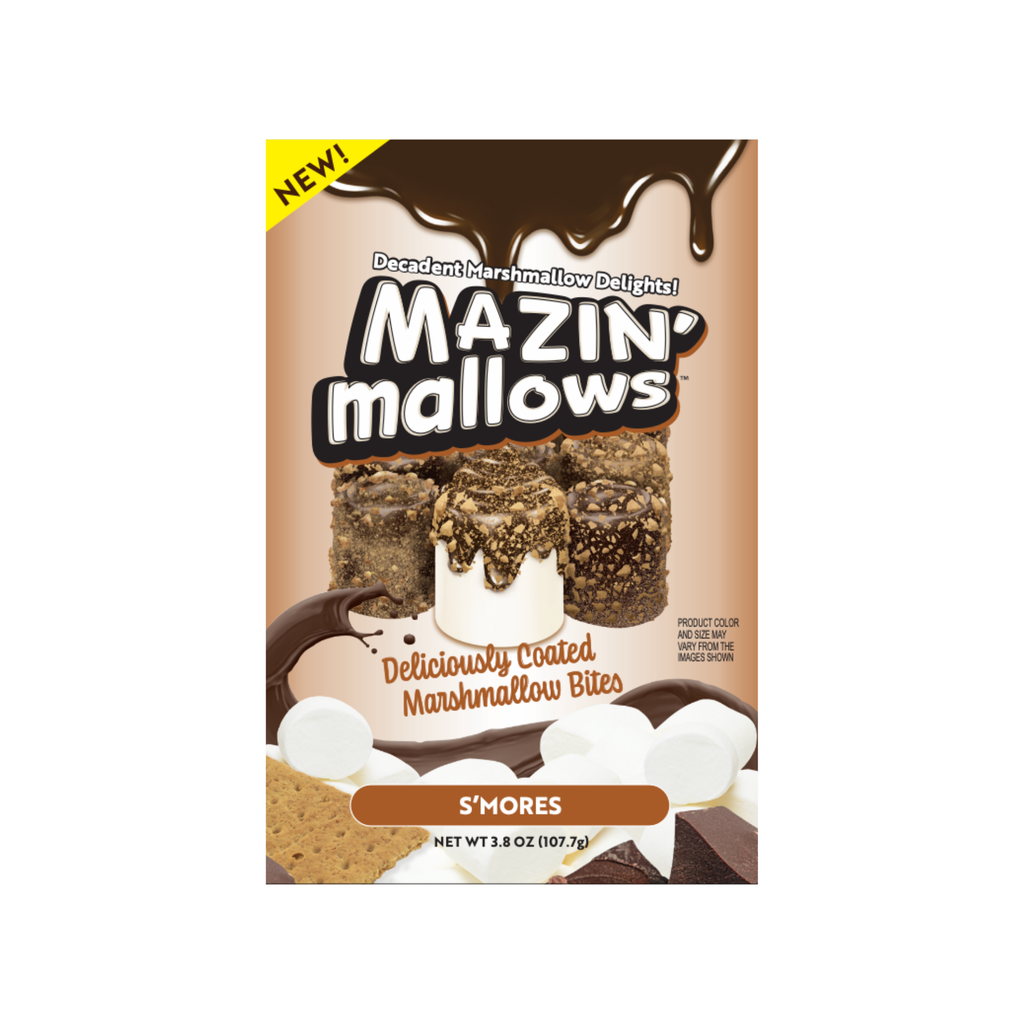 Mazin' Mallows S'mores | Fluffy Gourmet Marshmallow Bites– Brain