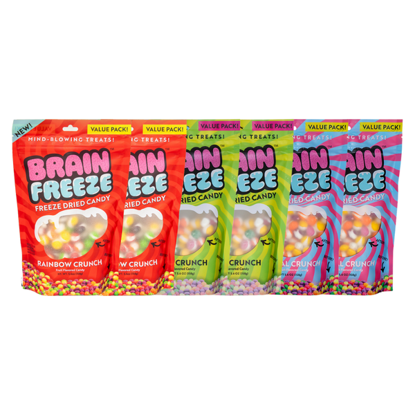 Crunch Craze Collection– Brain Freeze™ Freeze Dried Candy