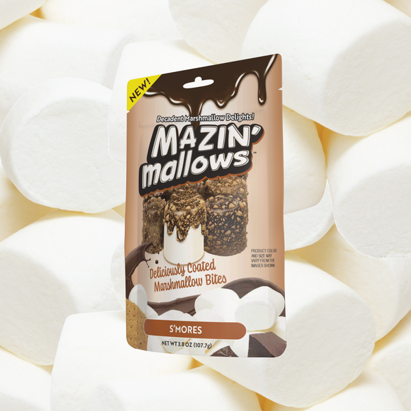 marshmallow  Mazin' Mallows Cookies n' Cream | Gourmet Marshmallow Bites– Brain