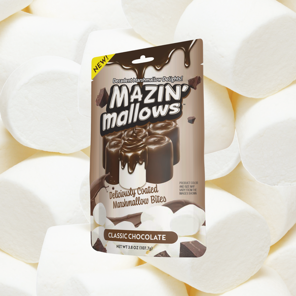 Mazin' Mallows Classic Chocolate | Gourmet Marshmallow Bites