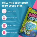 Extreme Sour Crunch Blue Raspberry
