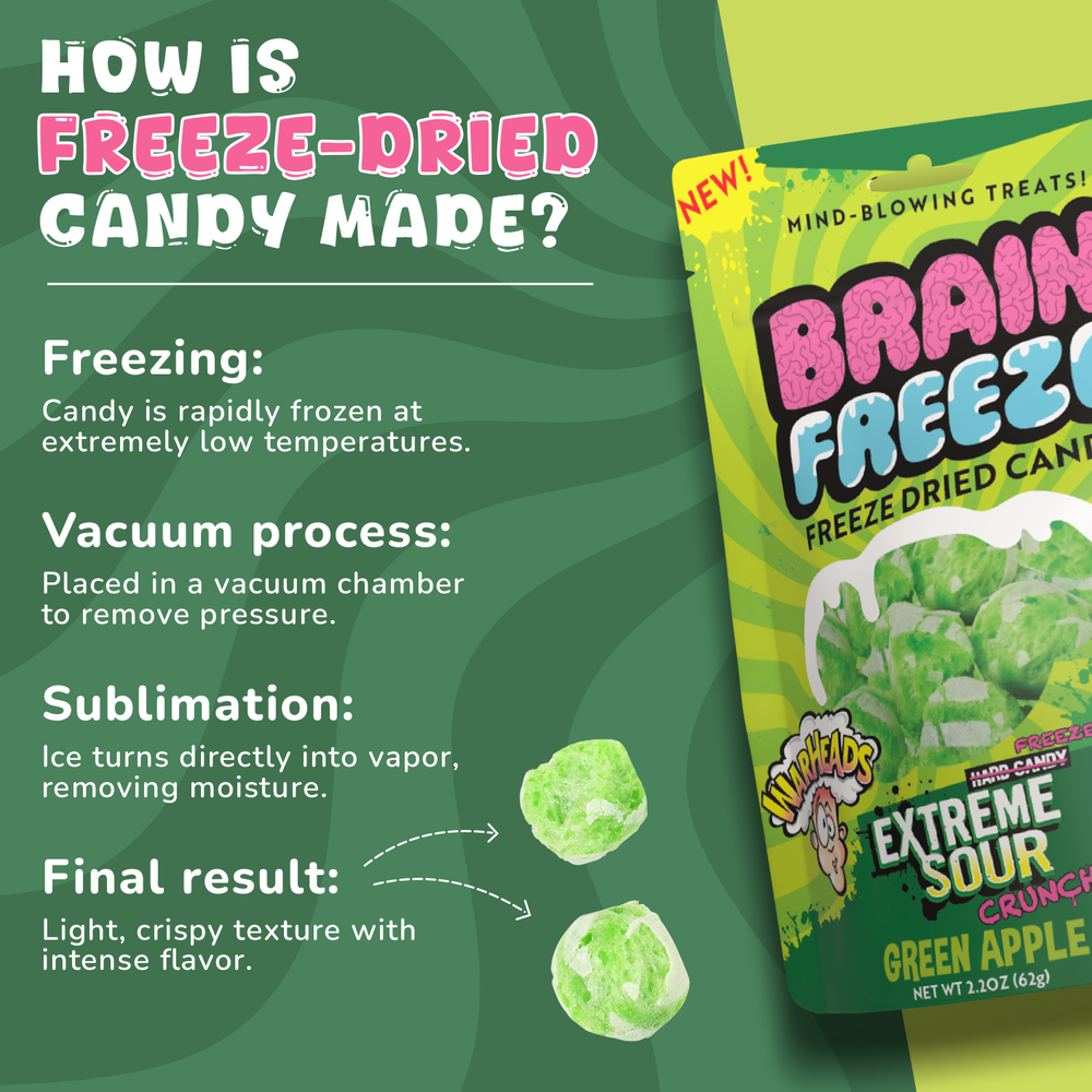 Extreme Sour Crunch Green Apple