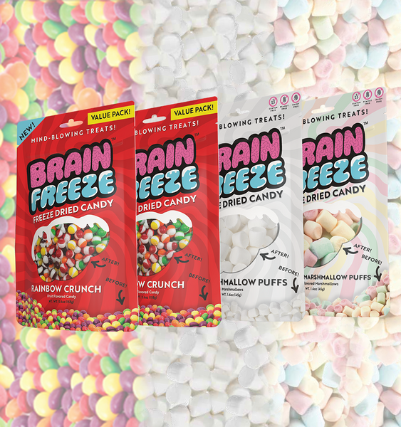 Brain Freeze™ Best Seller Pack– Brain Freeze™ Freeze Dried Candy