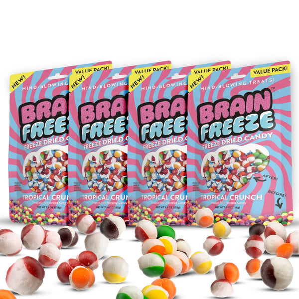 Tropical Crunch– Brain Freeze™ Freeze Dried Candy